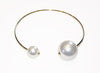 Pearl Choker With Spikes