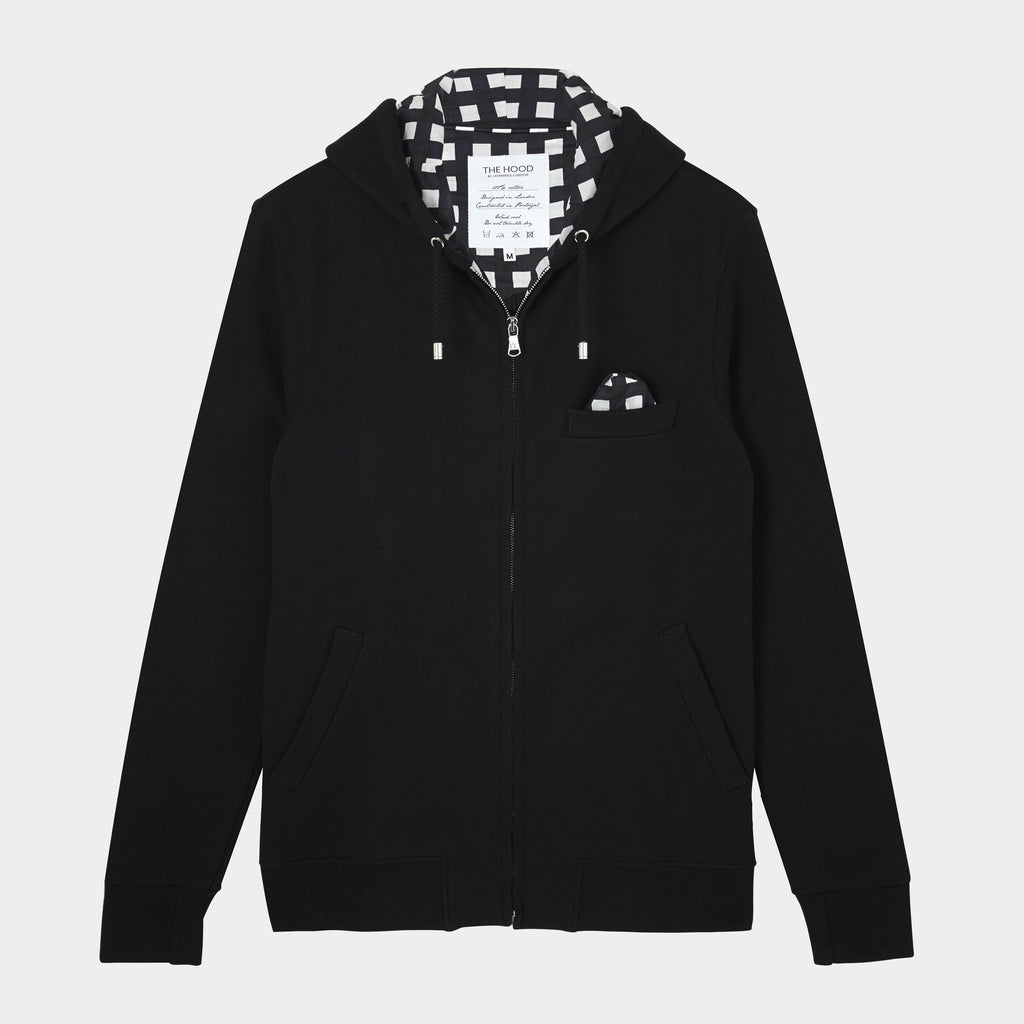 The Square Print, Black