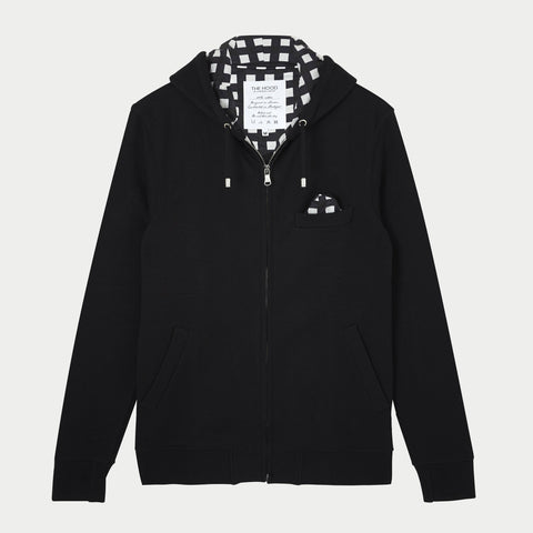 The Square Print, Black